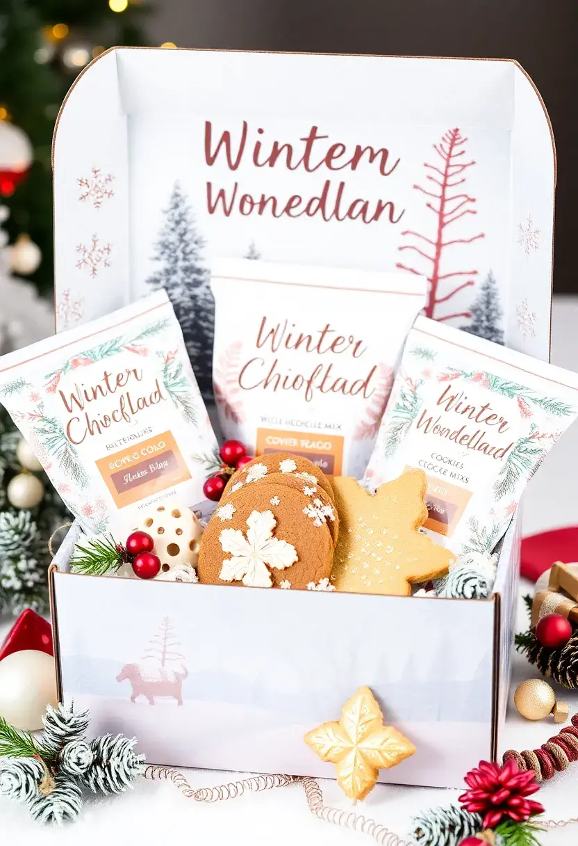 27 Candy Tackle Box Ideas That Make Treats Fun and Organized - 20. Cozy Winter Wonderland Box