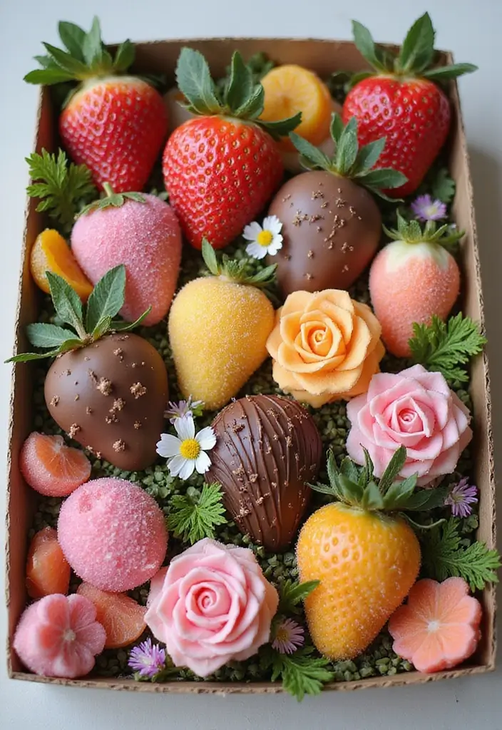 27 Candy Tackle Box Ideas That Make Treats Fun and Organized - 3. Enchanted Garden Sweets