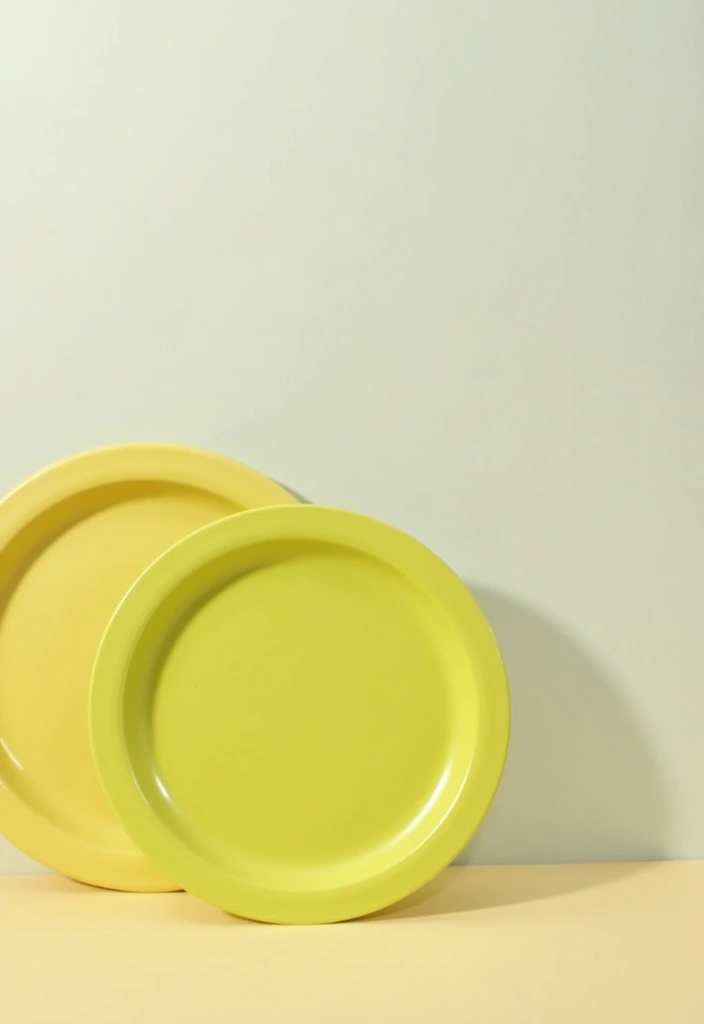 27 Charger Painting Ideas That Add Fun Style and Creativity - 25. Bright and Bold