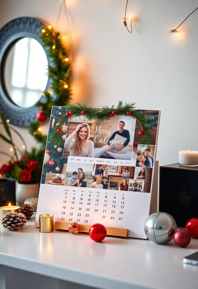 27 Christmas Photo Box Ideas That Display Holiday Memories - 26. DIY Photo Holiday Calendar