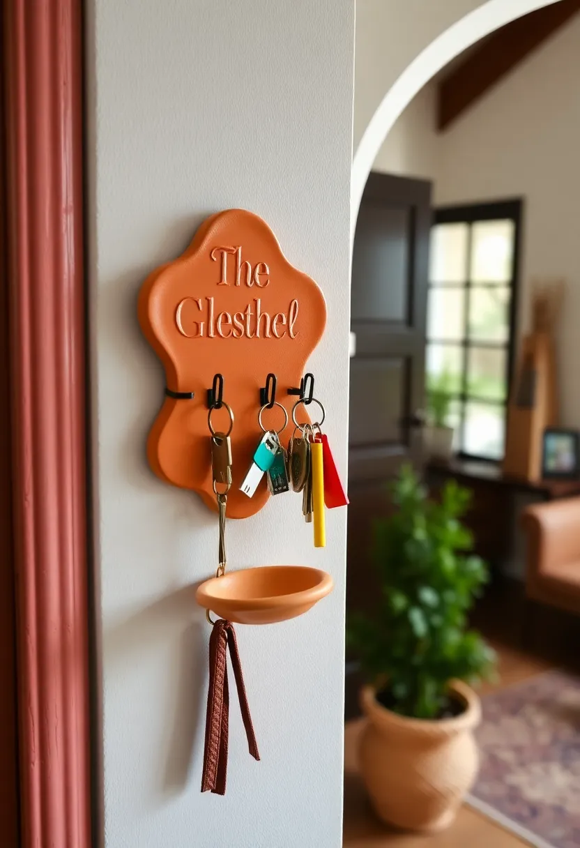 27 Clay Decoration Ideas That Inspire Crafting Fun and Creativity - 14. Clay Key Holders