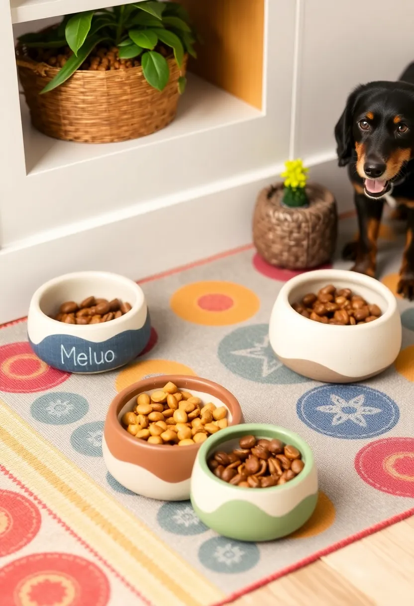 27 Clay Decoration Ideas That Inspire Crafting Fun and Creativity - 15. Clay Pet Bowls