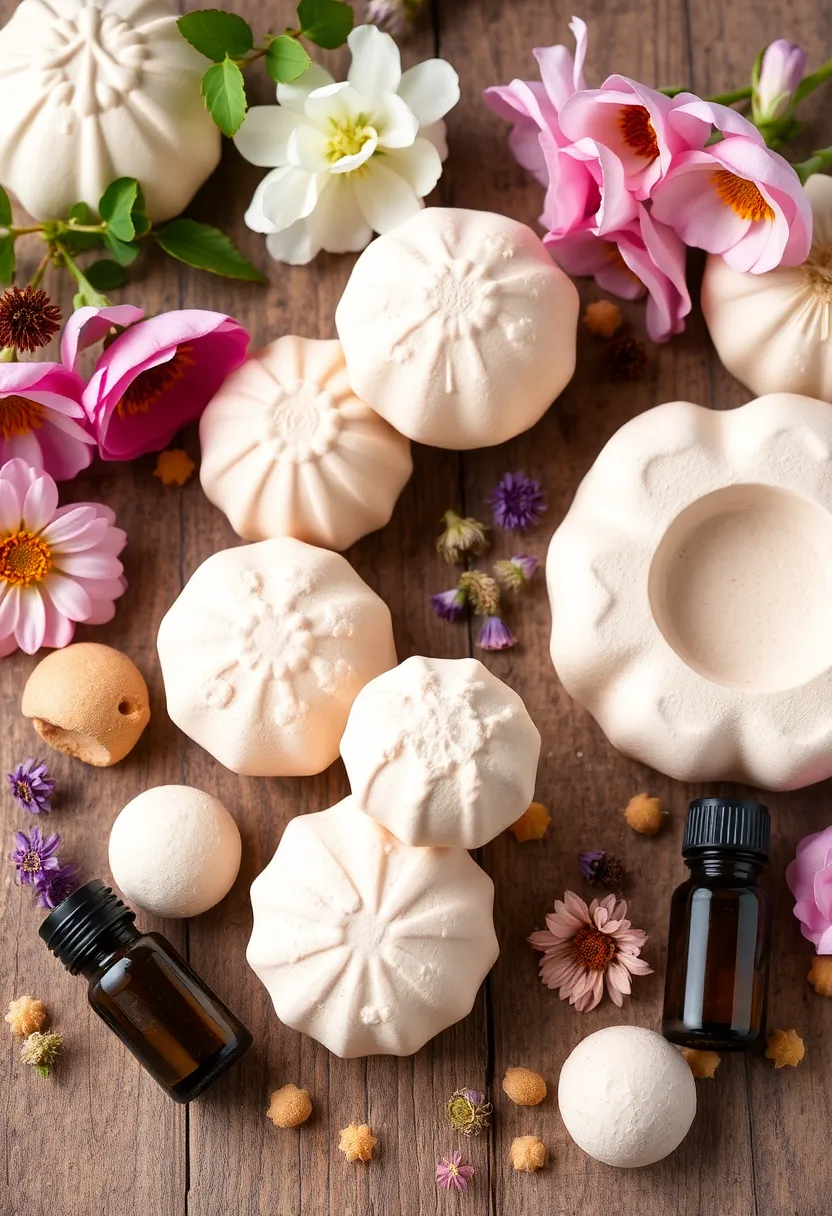 27 Clay Decoration Ideas That Inspire Crafting Fun and Creativity - 23. Clay Bath Bomb Molds