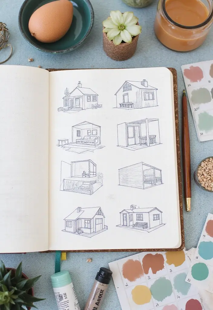 27 Couples Journal Ideas That Make Memories Together Fun and Meaningful - 17. Home Goals and Projects