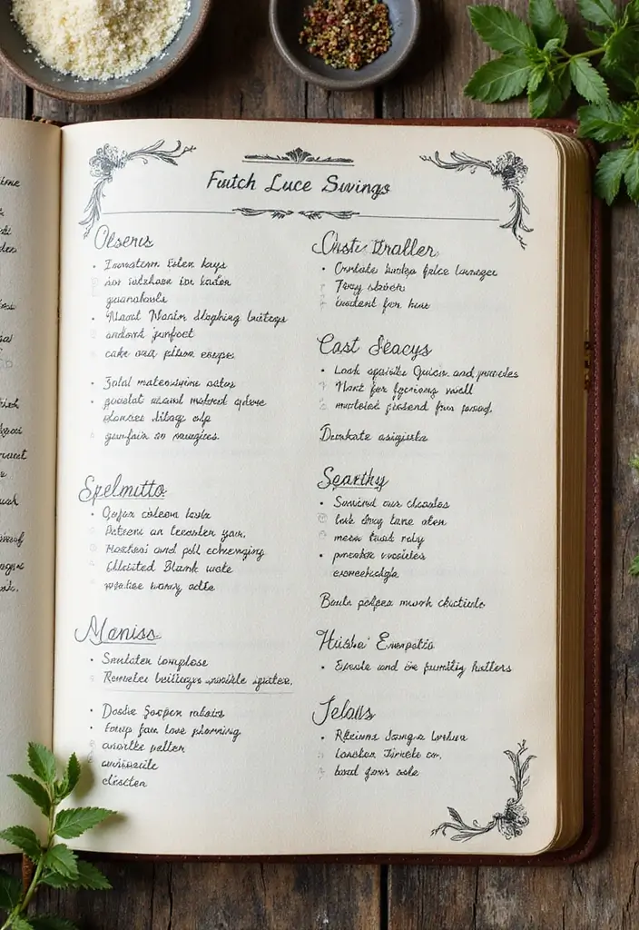 27 Couples Journal Ideas That Make Memories Together Fun and Meaningful - 5. Recipe Reminiscence