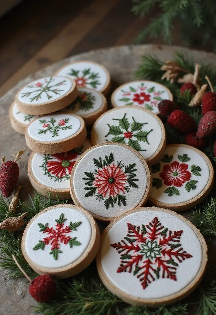 27 Craft Ideas For Christmas Gifts That Are Thoughtful and Handmade - 16. Hand-Embroidered Gifts