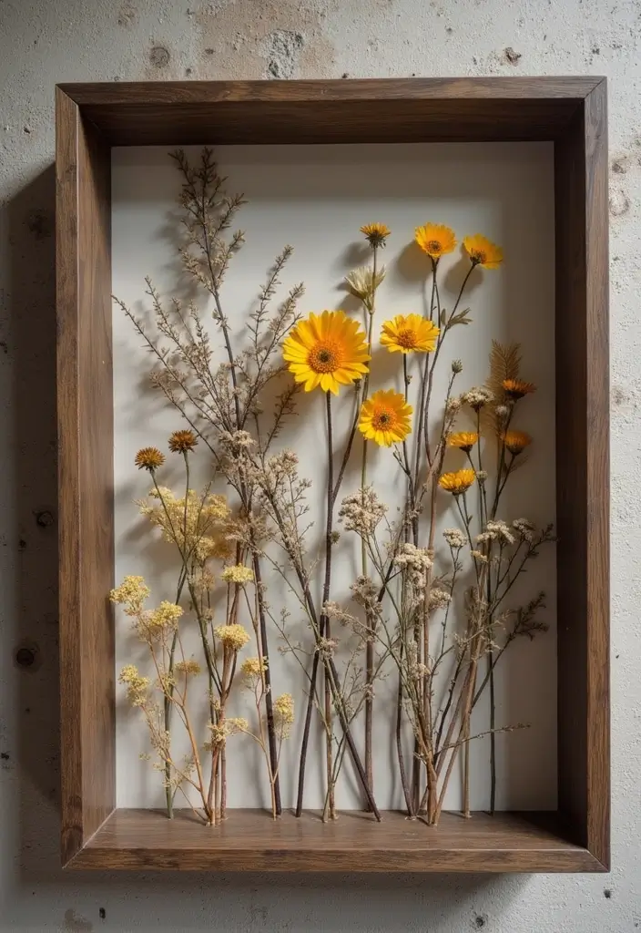 27 Craft Ideas For Christmas Gifts That Are Thoughtful and Handmade - 17. Nature-Inspired Wall Art