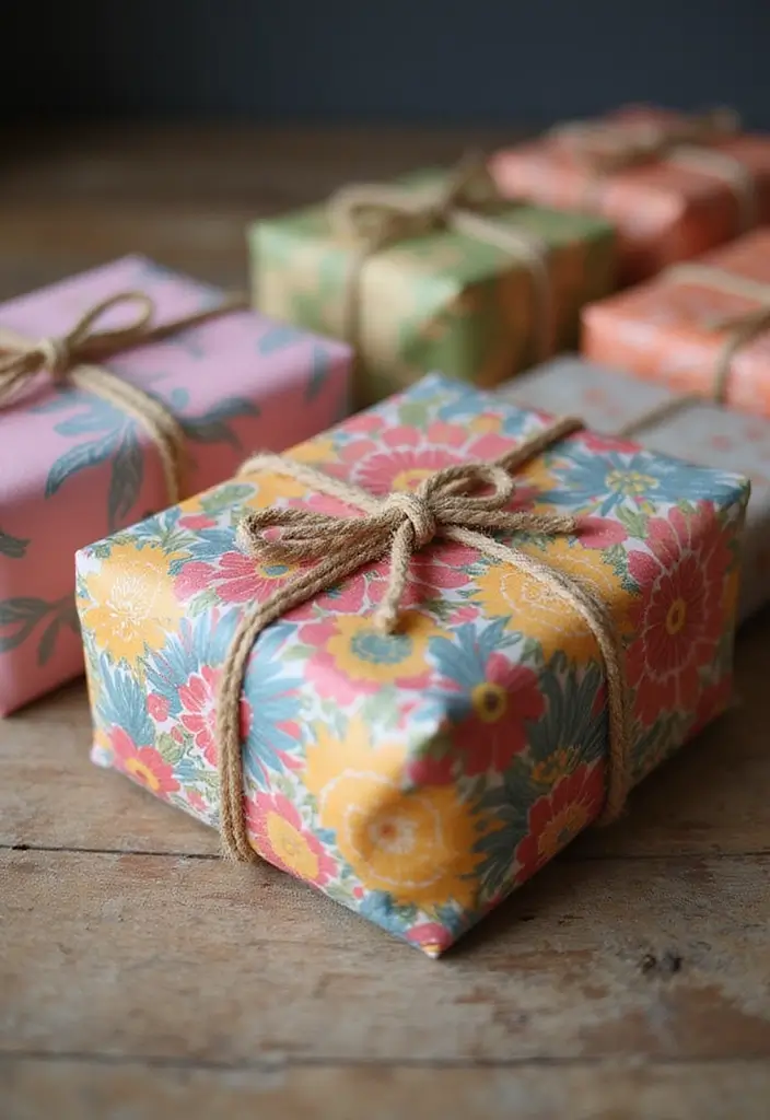 27 Craft Ideas That Are Easy, Fun, And Perfect For Everyone - 23. DIY Fabric Gift Wrap
