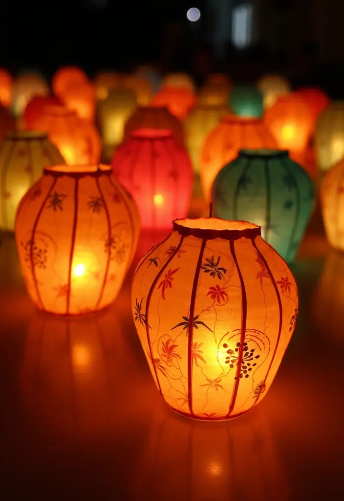 27 Craft Ideas With Paper That Turn Simple Sheets Into Art - 12. Paper Lanterns