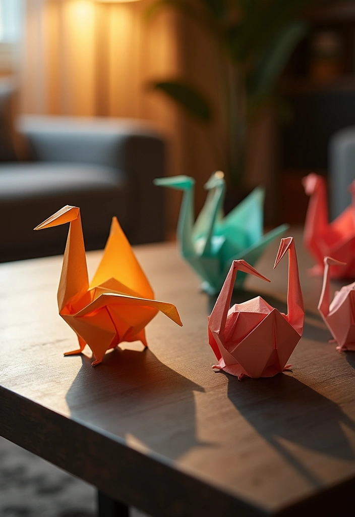 27 Craft Ideas With Paper That Turn Simple Sheets Into Art - 6. Origami Home Accents