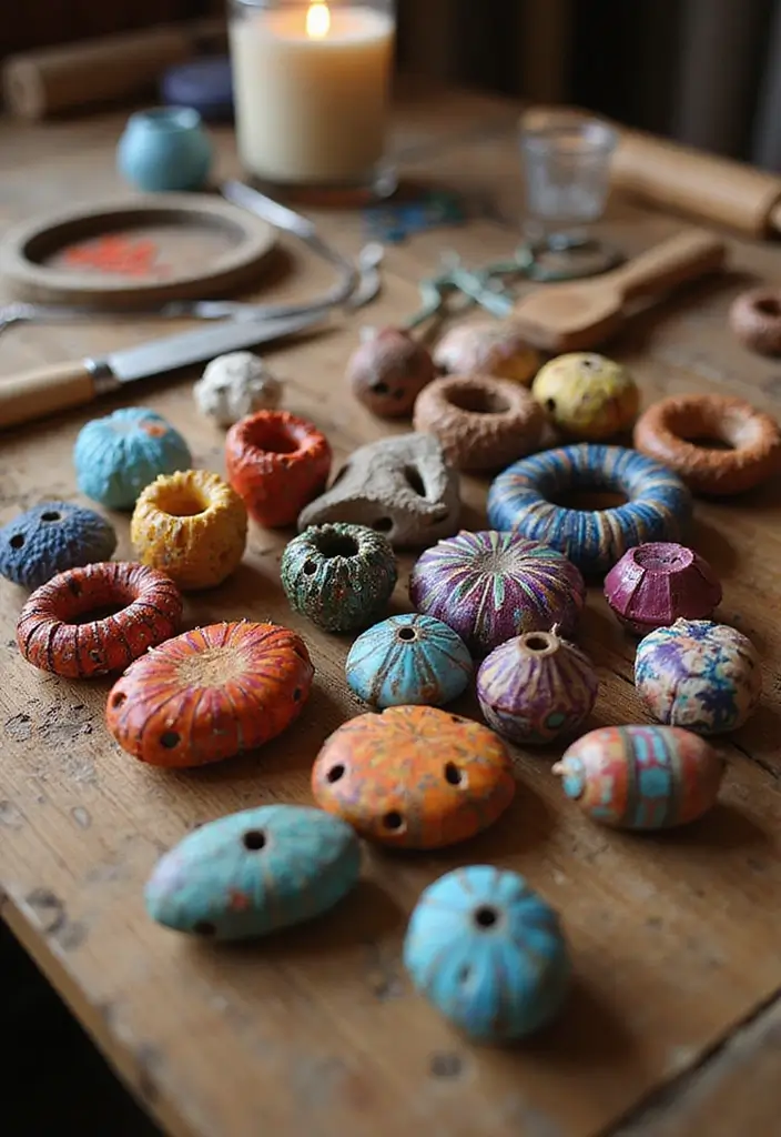 27 Craft Ideas With Paper That Turn Simple Sheets Into Art - 9. Paper Beads for Jewelry Making