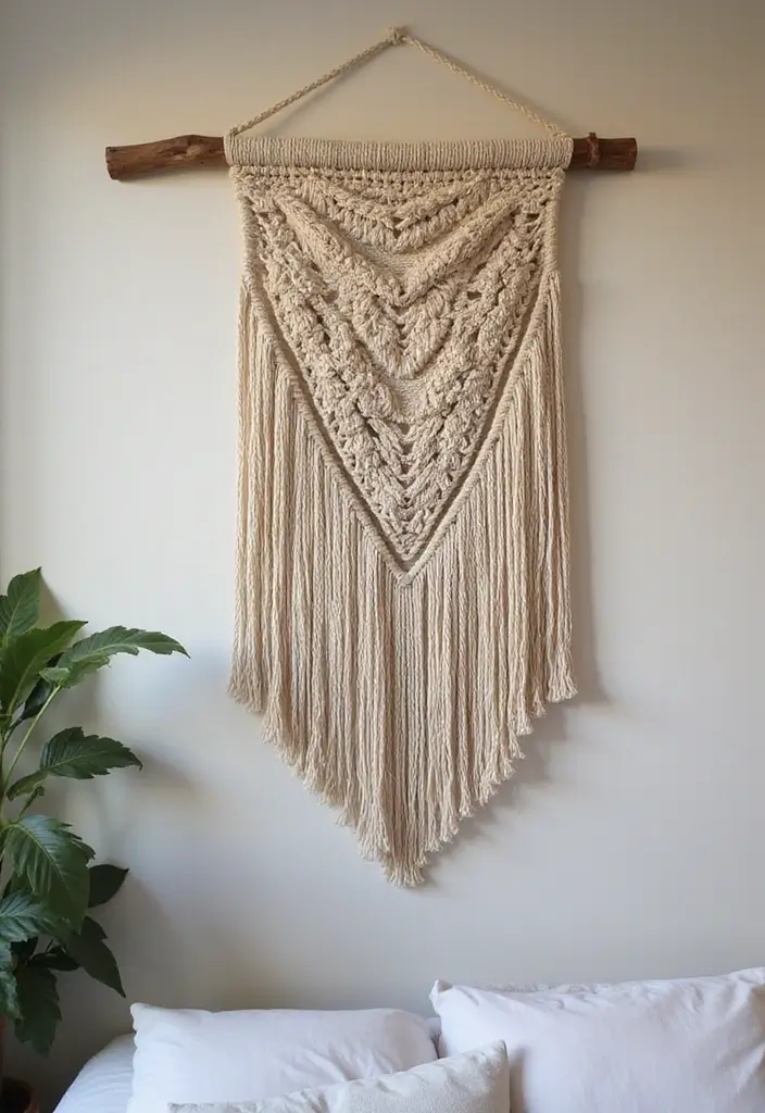 27 Cute Craft Ideas For Your Room That Inspire Cozy Vibes 1. Macrame Wall Hangings
