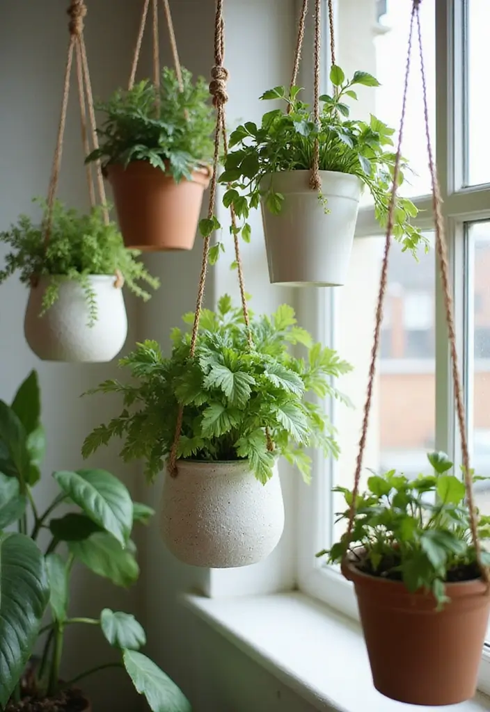 27 Cute Craft Ideas For Your Room That Inspire Cozy Vibes 24. DIY Hanging Planters