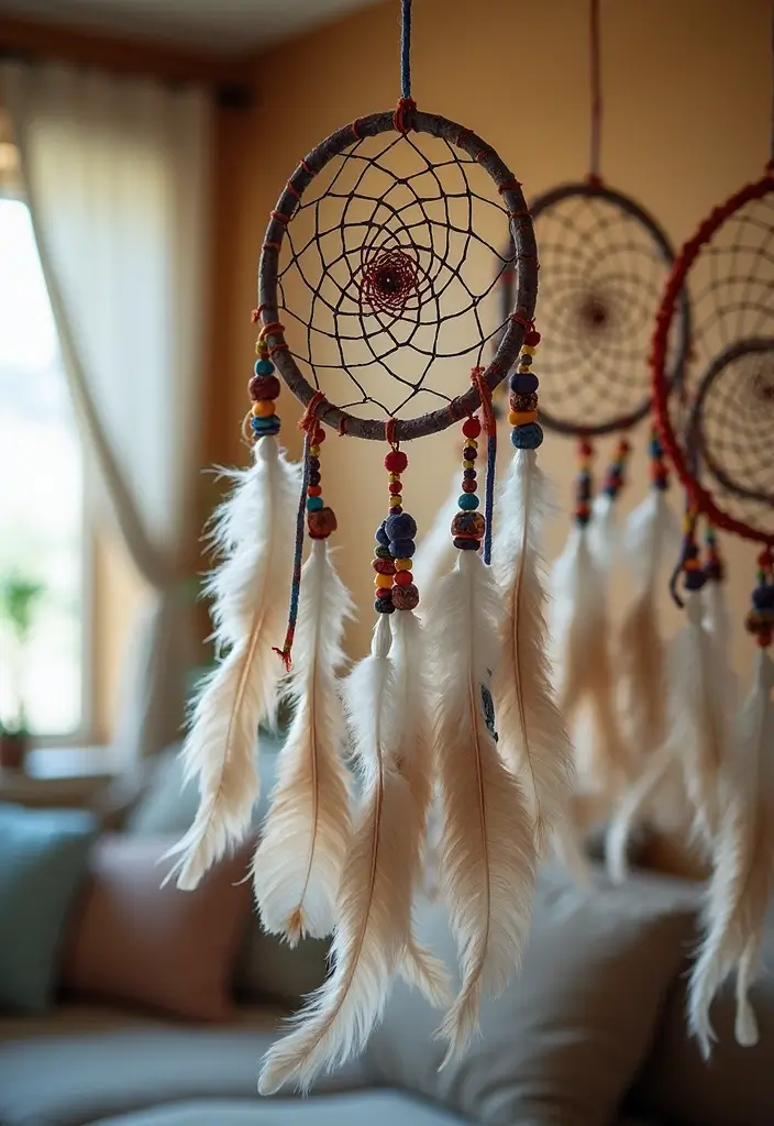 27 Cute Craft Ideas For Your Room That Inspire Cozy Vibes 27. DIY Dream Catchers