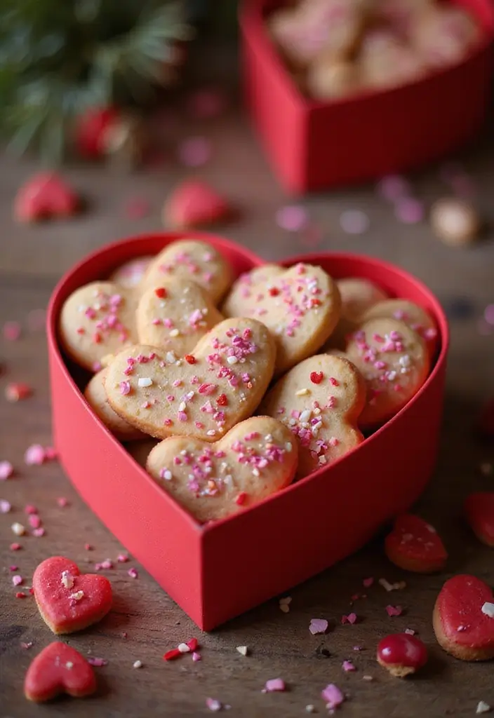 27 DIY Cookie Box Ideas That Make Treats Extra Special - 14. Sweetheart Cookie Box