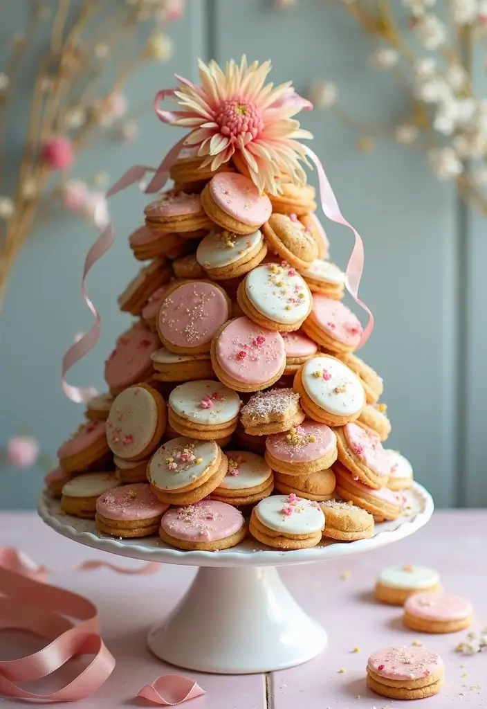 27 DIY Cookie Box Ideas That Make Treats Extra Special - 18. DIY Cookie Tower
