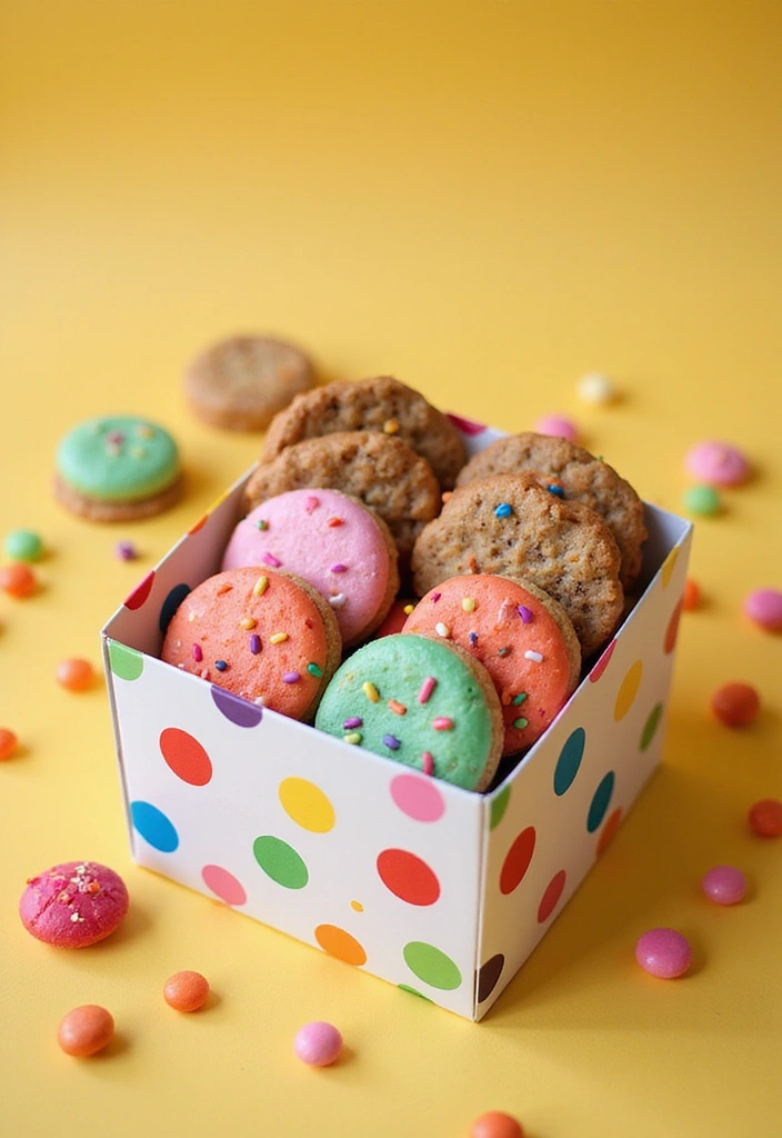 27 DIY Cookie Box Ideas That Make Treats Extra Special - 20. Whimsical Candy Box