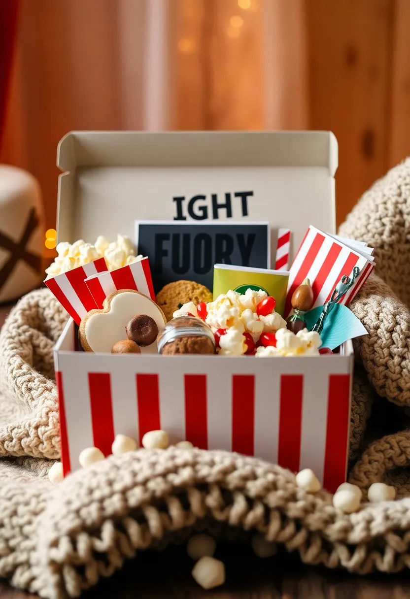 27 DIY Cookie Box Ideas That Make Treats Extra Special - 21. Themed Movie Night Box