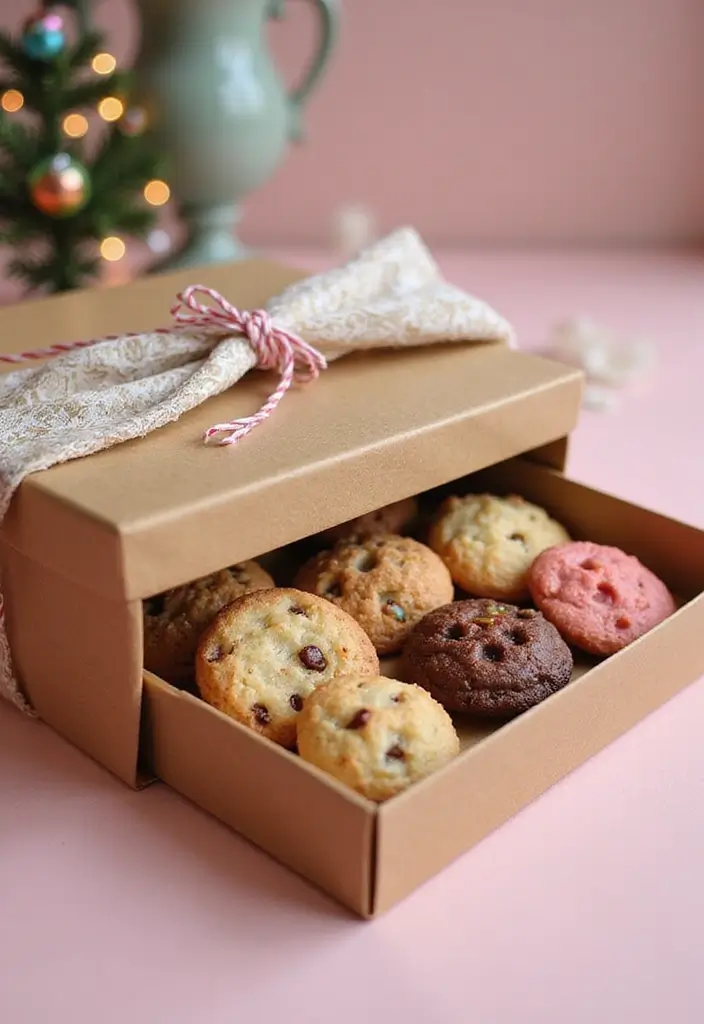 27 DIY Cookie Box Ideas That Make Treats Extra Special - 7. Cookie Box with a Twist