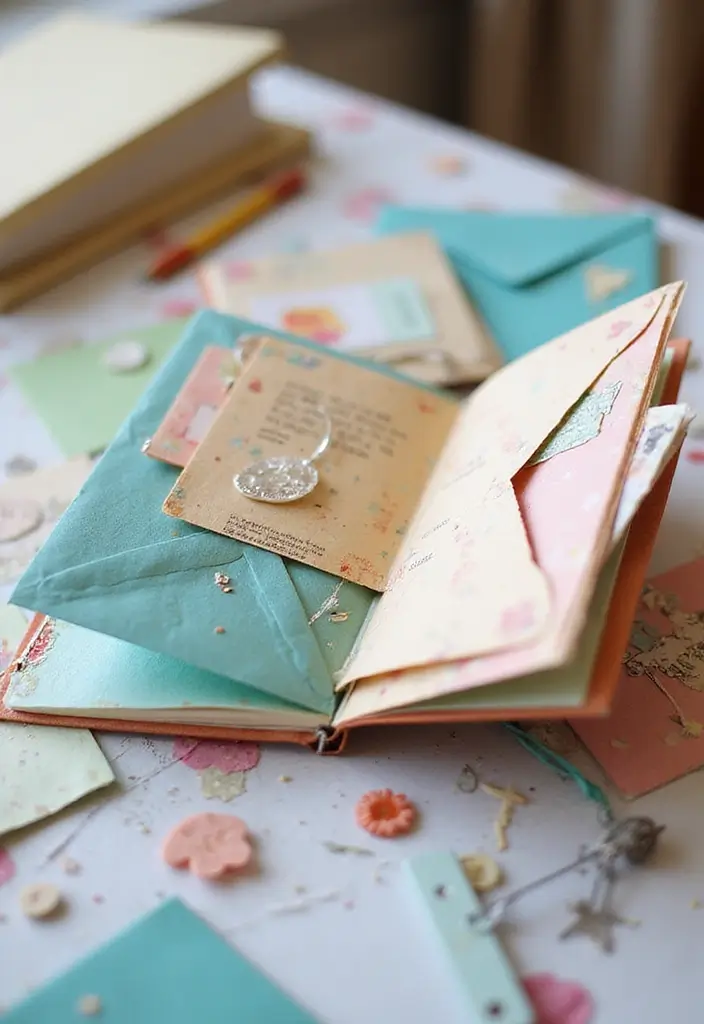 27 DIY Journal Ideas That Anyone Can Try for Personalized Notebooks - 12. Envelope Journal