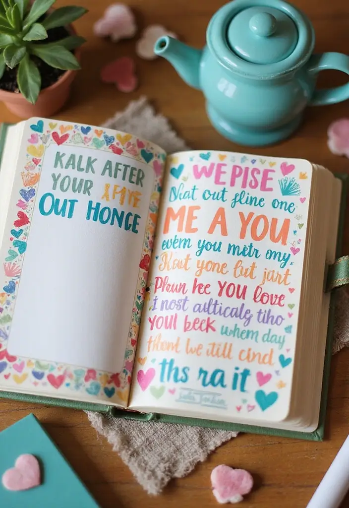 27 DIY Journal Ideas That Anyone Can Try for Personalized Notebooks - 24. Affirmation Journal