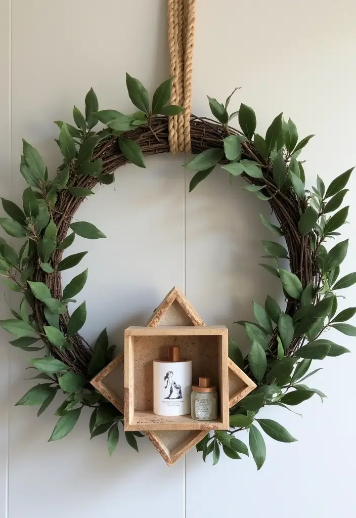 27 DIY Shadow Box Ideas That Showcase Memories Beautifully - 13. Travel-Themed Wreath