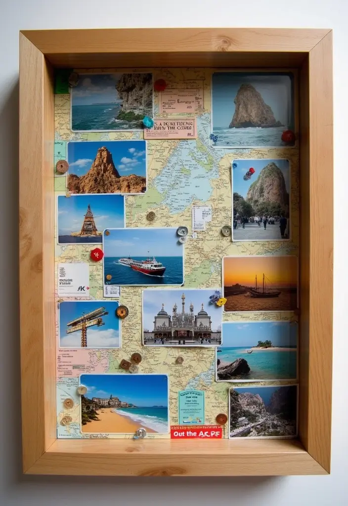 27 DIY Shadow Box Ideas That Showcase Memories Beautifully - 14. Collage of Memories