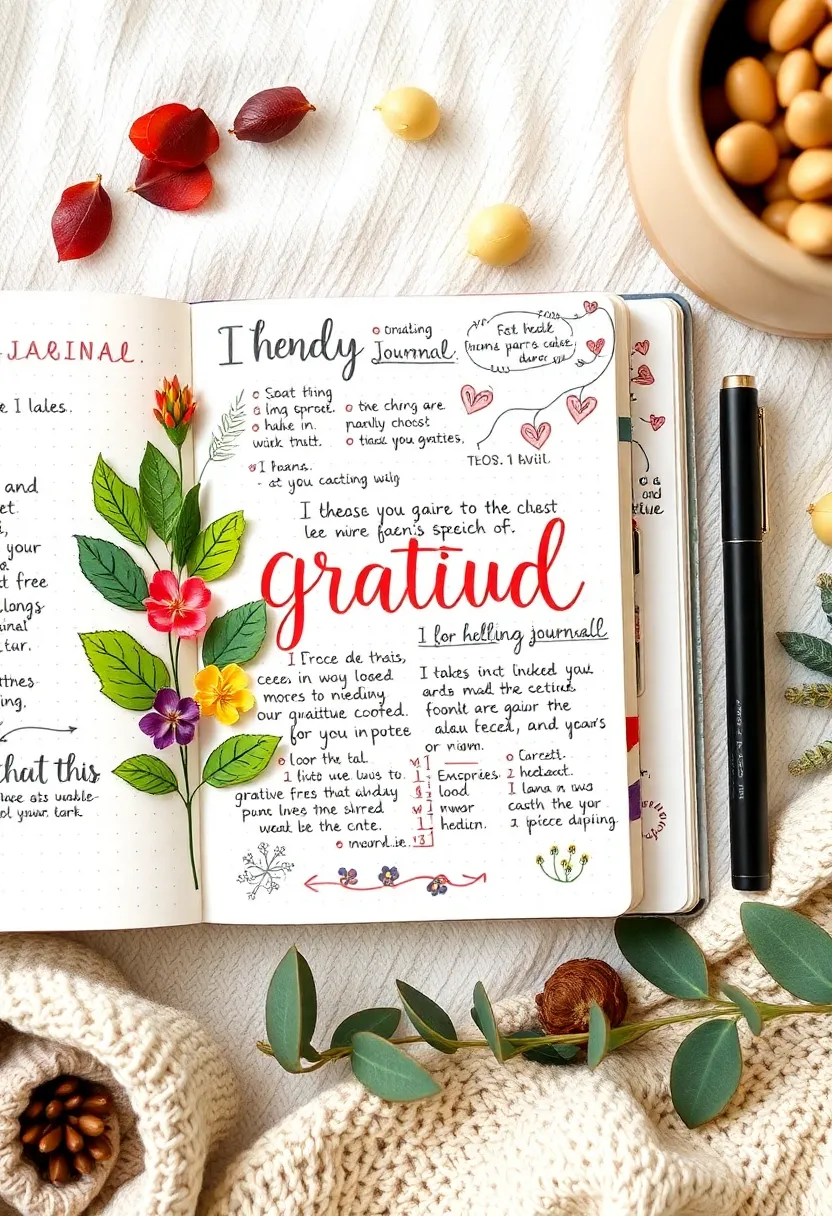 27 Dot Grid Journal Ideas That Make Planning Easy and Fun - 26. Gratitude Journal