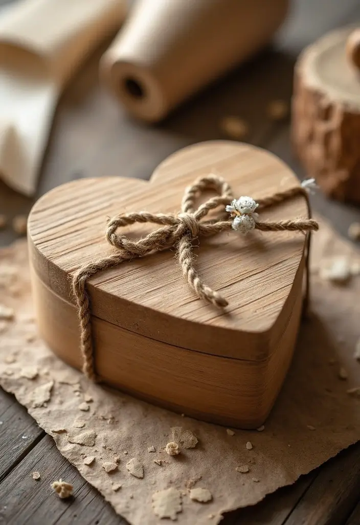 27 Easy Valentines Box Ideas That Are Quick Fun and Cute - 1. Rustic Wooden Heart Box