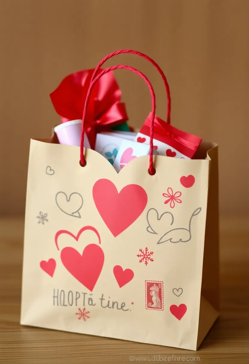 27 Easy Valentines Box Ideas That Are Quick Fun and Cute - 27. Sweetheart Gift Bag
