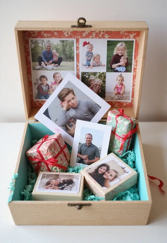 27 Easy Valentines Box Ideas That Are Quick Fun and Cute - 9. DIY Photo Box