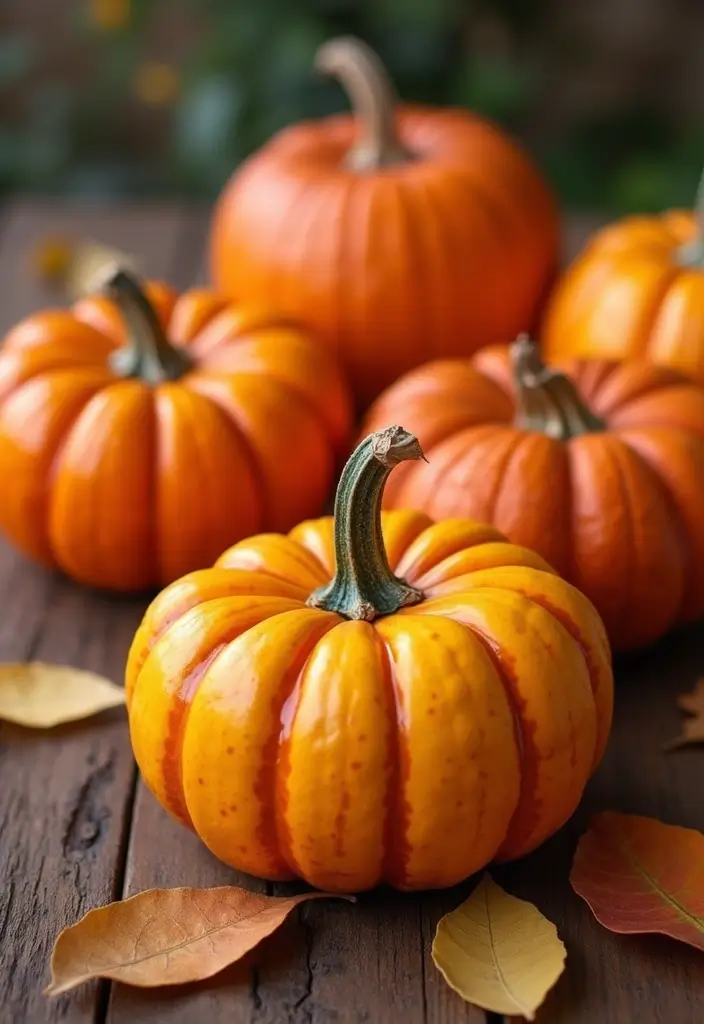 27 Fall Pumpkin Painting Ideas That Are Fun, Easy, and Festive - 3. Ombre Effects