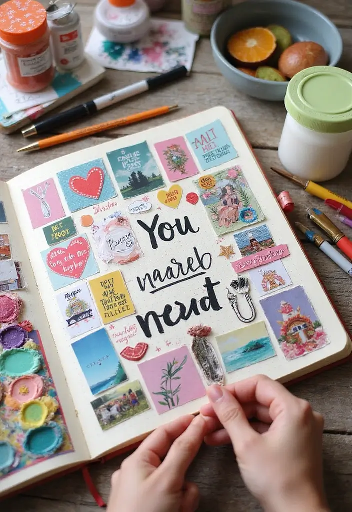 27 Friendship Journal Ideas That Strengthen Bonds and Capture Memories - 15. Friendship Mood Board