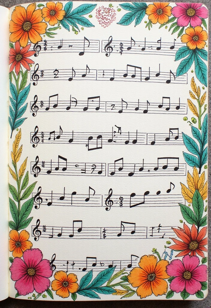 27 Friendship Journal Ideas That Strengthen Bonds and Capture Memories - 23. Friendship Playlist Journal