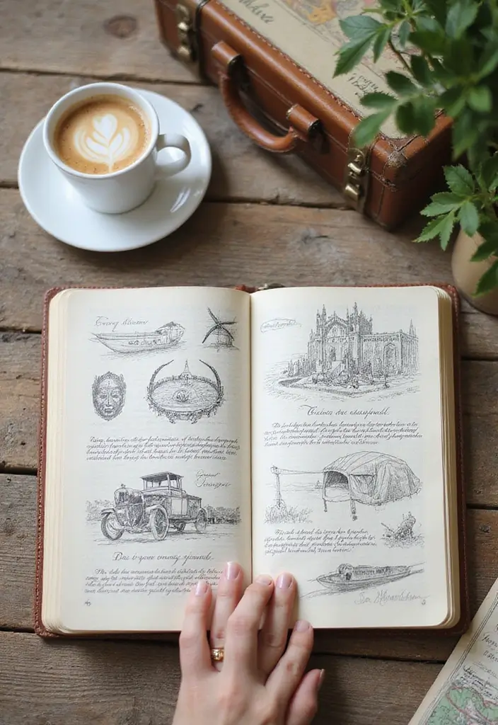 27 Friendship Journal Ideas That Strengthen Bonds and Capture Memories - 26. Favorite Places Journal