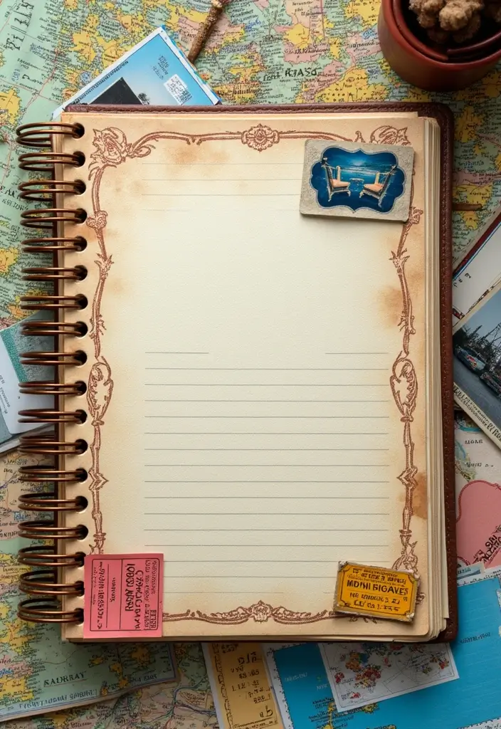 27 Friendship Journal Ideas That Strengthen Bonds and Capture Memories - 9. Travel Journal Entries