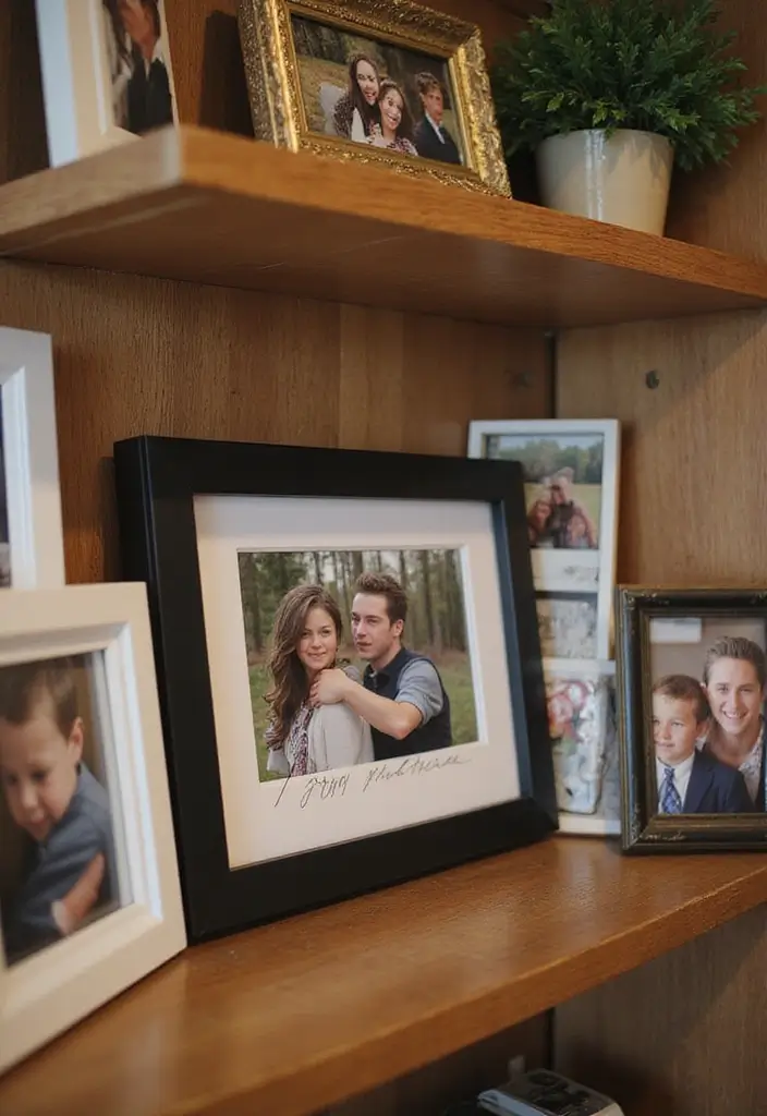 27 Handmade Decoration Ideas That Bring Personalized Charm to Home - 10. Personalized Photo Frames