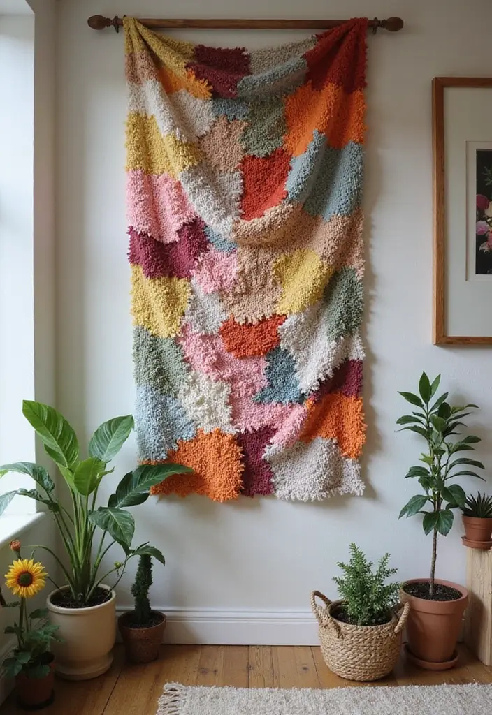 27 Handmade Decoration Ideas That Bring Personalized Charm to Home - 20. Textile Wall Hangings