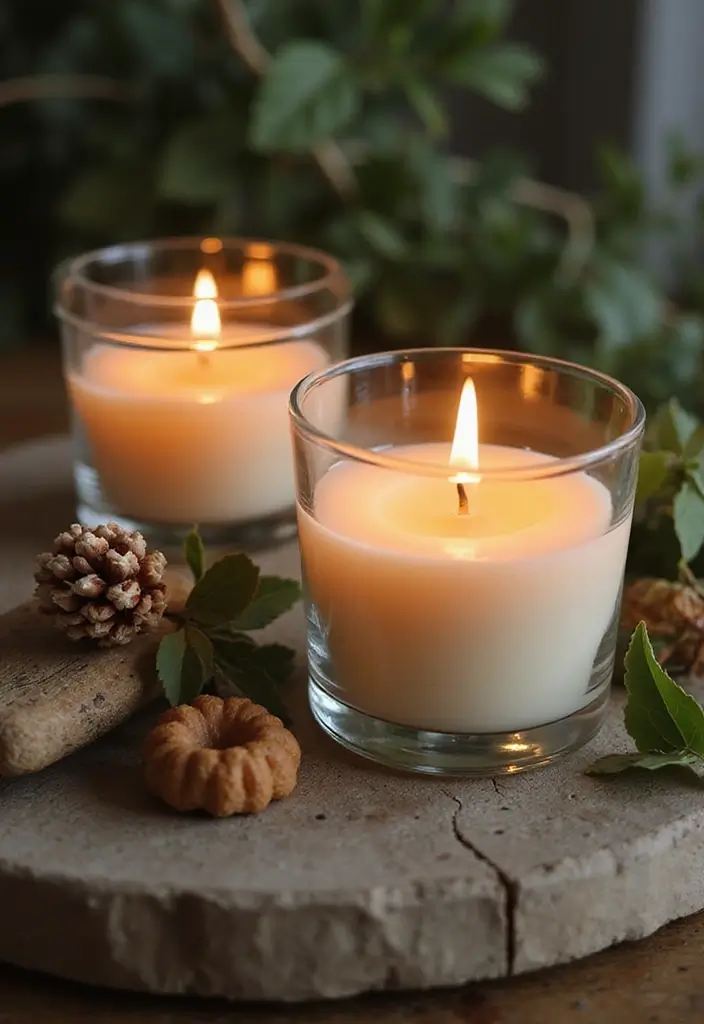 27 Handmade Decoration Ideas That Bring Personalized Charm to Home - 22. DIY Scented Candles