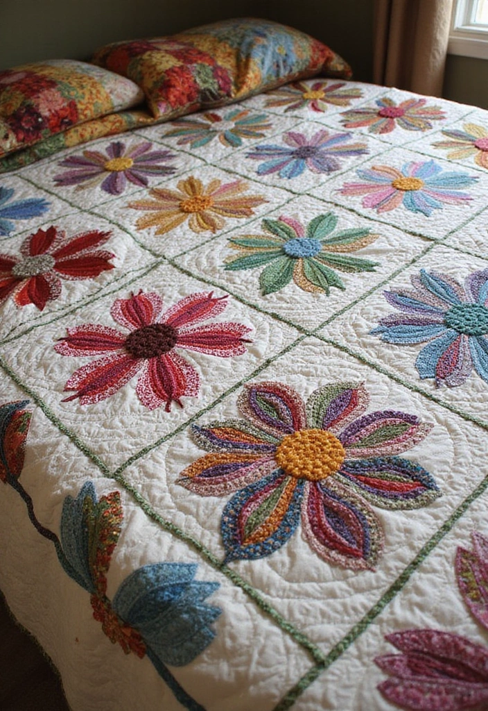 27 Handmade Decoration Ideas That Bring Personalized Charm to Home - 23. Handmade Quilts