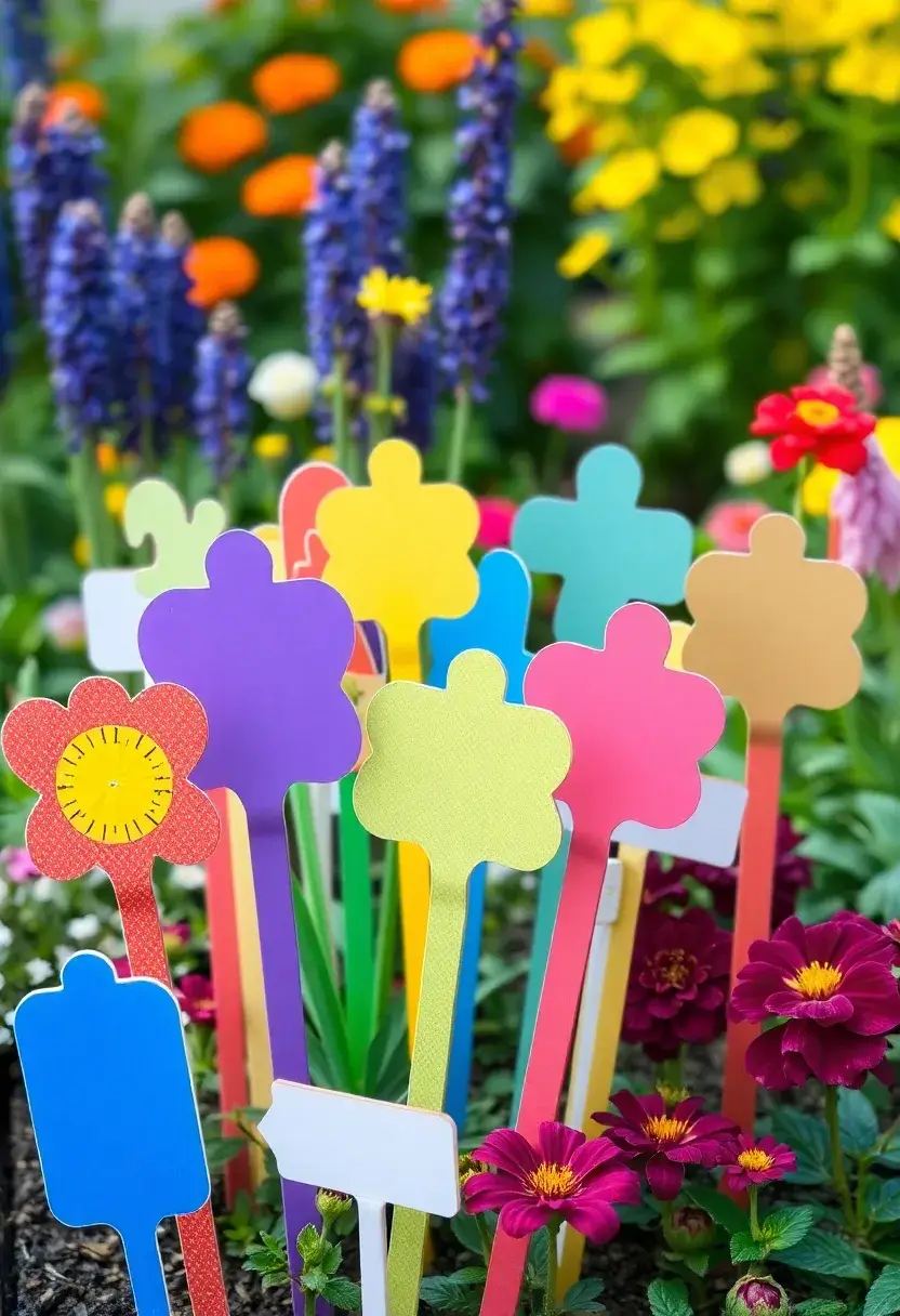 27 Handmade Decoration Ideas That Bring Personalized Charm to Home - 26. Whimsical Garden Stakes