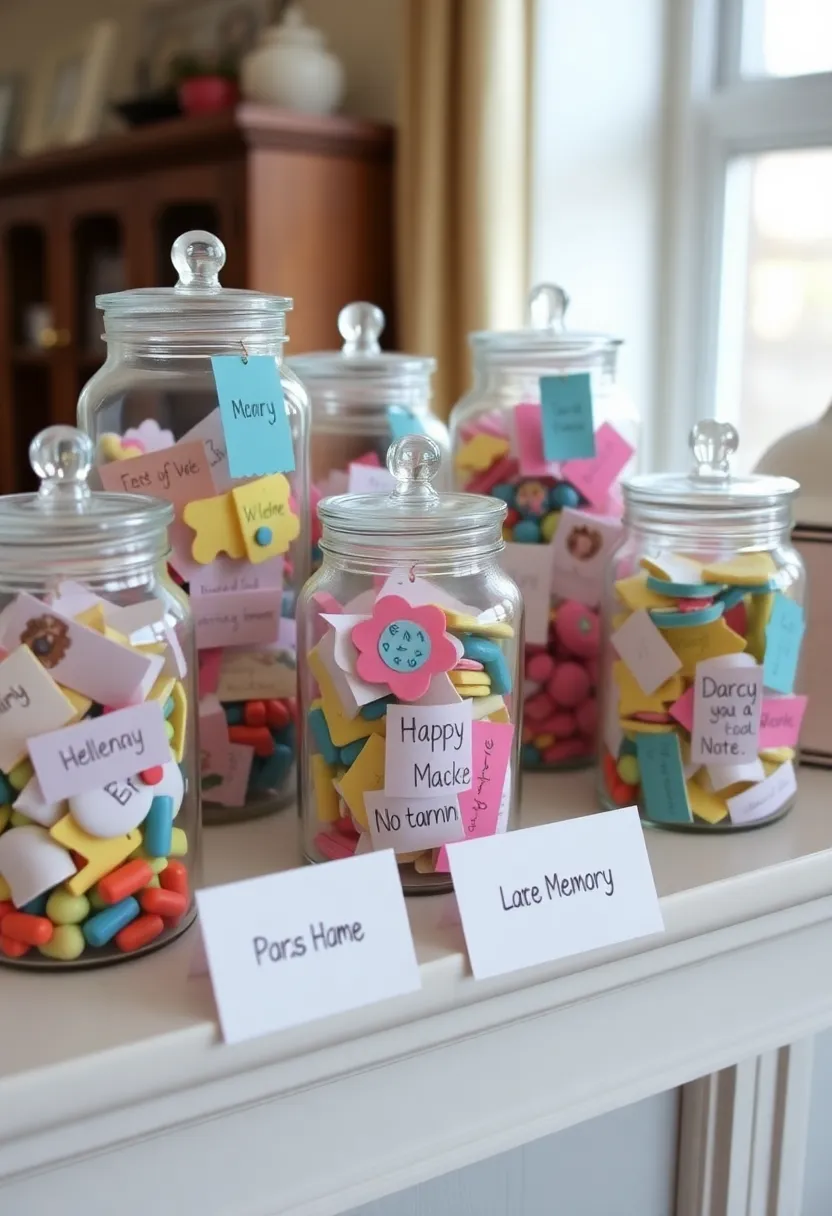 27 Handmade Decoration Ideas That Bring Personalized Charm to Home - 27. Personalized Memory Jars