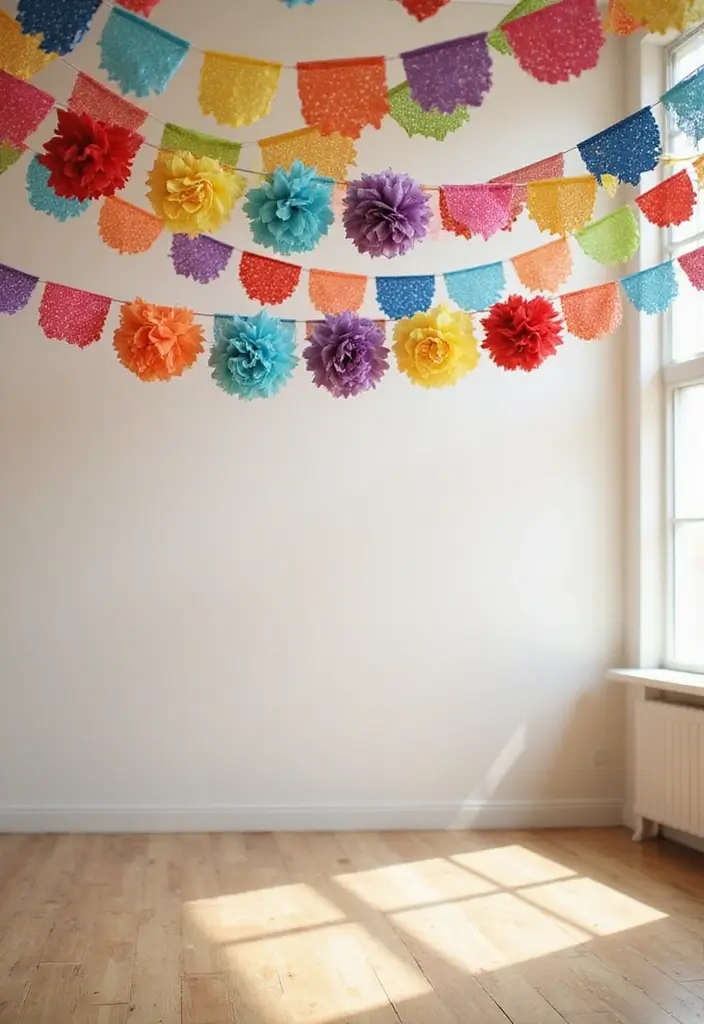 27 Handmade Decoration Ideas That Bring Personalized Charm to Home - 8. DIY Fabric Garlands