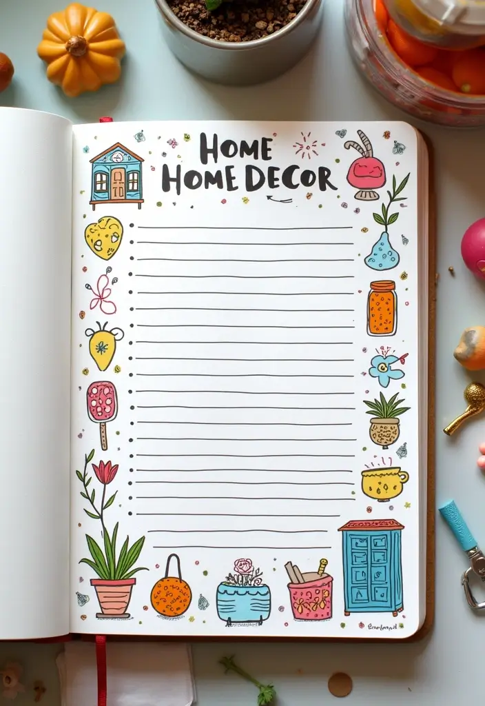 27 Interactive Journal Ideas That Make Writing Engaging and Creative - 11. Creative Lists of Things You Love