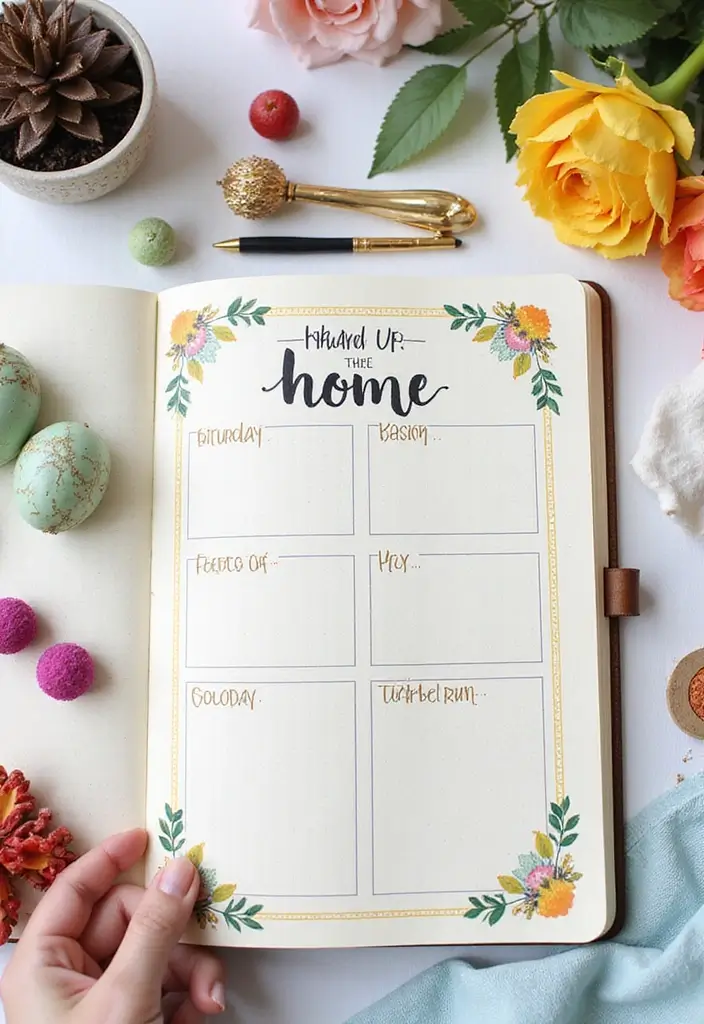 27 Interactive Journal Ideas That Make Writing Engaging and Creative - 19. Daily Gratitude for Home