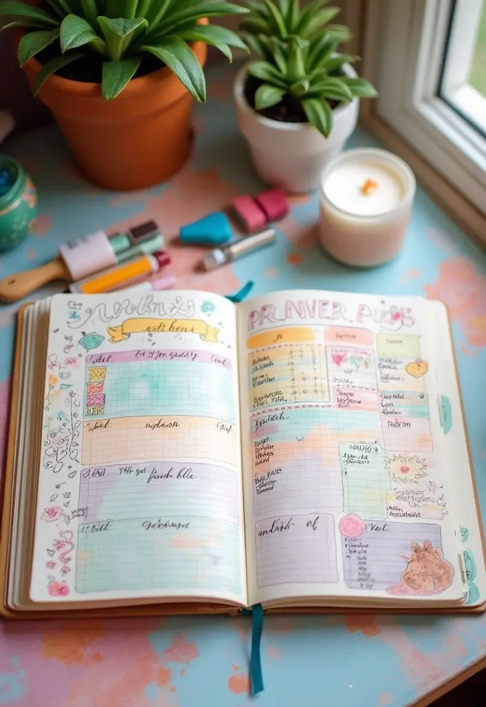 27 Interactive Journal Ideas That Make Writing Engaging and Creative - 2. Monthly Mood Trackers