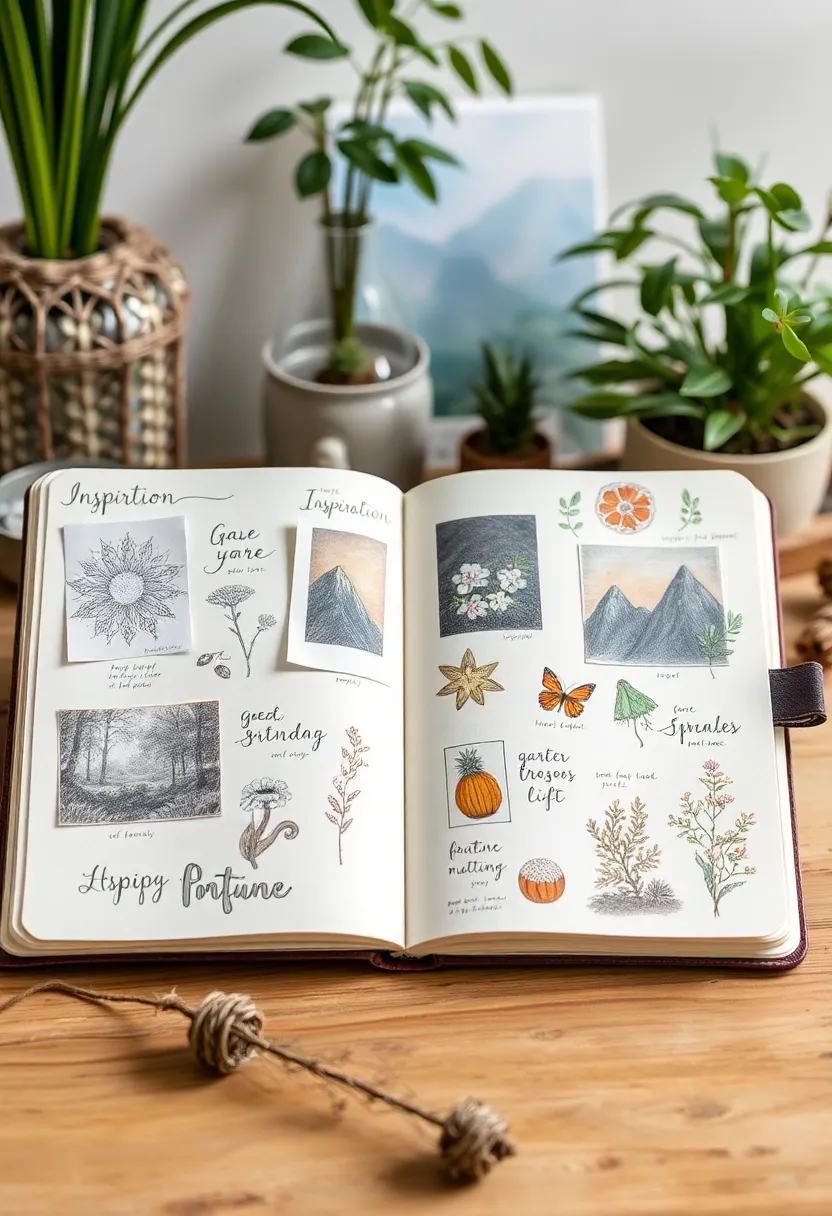 27 Interactive Journal Ideas That Make Writing Engaging and Creative - 26. Inspiration from Nature