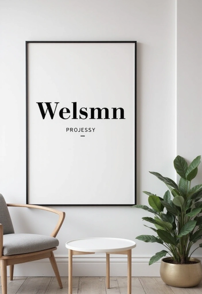 27 Name Decoration Ideas That Make Personal Spaces Unique and Fun - 3. Elegant Name Wall Art