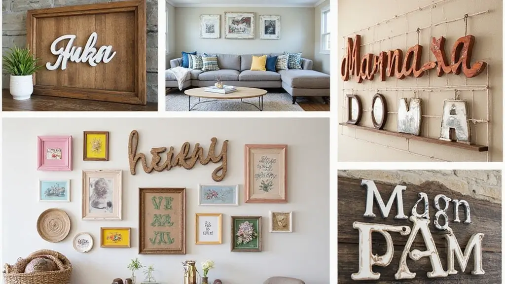 27 Name Decoration Ideas That Make Personal Spaces Unique and Fun