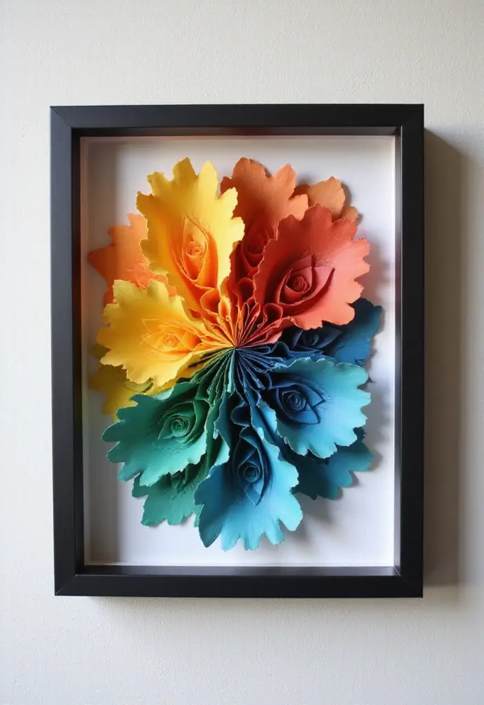 27 Paper Decoration Ideas That Turn Everyday Sheets Into Creative Art - 26. 3D Paper Art